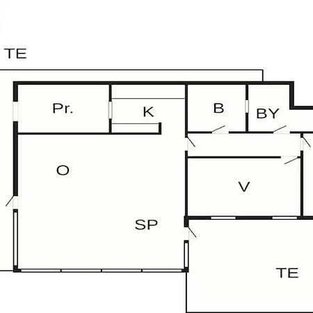 Σπίτι διακοπών 4 Person In *
